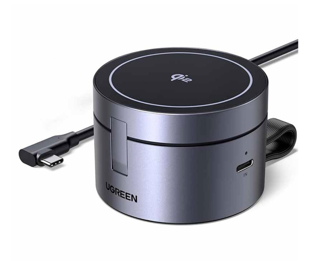 UGREEN Magnetyczna ładowarka 3in1 25W USB-C W712 czarna - 1488941 - zdjęcie